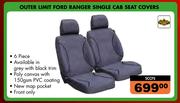 Midas Outer Limit Ford Ranger Single Cab Seat Covers SCCFS