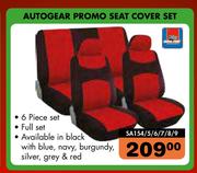 Autogear Promo Seat Cover Set SA154/5/6/7/8/9