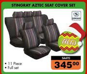 Midas Stringray Aztec Seat Cover Set SA470