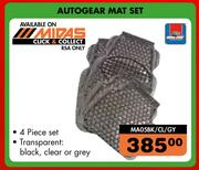 Midas Autogear Mat Set MA05bk/CL/GY