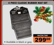 Midas 4 Piece Rubber Mat Set (MA23M/24M)