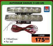 Autogear Daglig 5-LED-LIG (L-07LED)