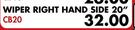 Toyota Tazz 130 & Sport Wiper Right Hand Side 20” CB20