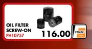 VW Polo Vivo 1.4i 2010 Oil Filter Screw-On PH10757