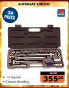 Autogear sok stel 24pc SK24PC