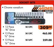 Autogear Socket Set 13 Piece SK13PC