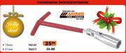 Autogear T-Handvatsel Propskroefsleutel 16mm PS0 16T