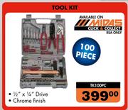 Autogear Tool Kit 100 Piece