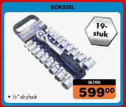 Midas Sokstel 19-Stuk
