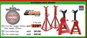 Autogear 3 Ton Jack Stands Rachet Type JAS3T