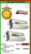 Pro User 12V Inverters 350W Surge Power Output At 400 Watts INV350