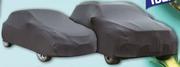 Midas Autogear Black Spandex Car Covers Hatchback CCS01-381 x 165 x 119cm