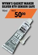 Wynn's Gasket Maker Silver RTV Sensor Safe W657-90ml