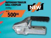 Midas Autogear Trailer Ball Coupler TBC01-2600Kg