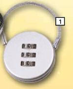 Midas Autogear Combination Locks Flexi 3 Digits LL1