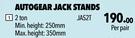Midas Autogear Hack Stands 2 Ton JAS2T-Per Pair