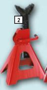 Midas Autogear Hack Stands 3 Ton Ratchet Type JAS3T-Per Pair