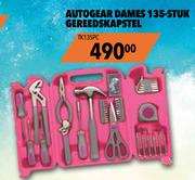 Midas Autogear Dames 135 Stuk Gereedskapstel TK135PC