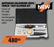 Midas Autogear Soldering Iron/Torch/Hot Blower Kit SI8PCKIT