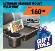Midas Autogear Headrest Mount Multi Tray MT01