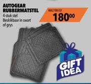 Midas Autogear Rubbermatstel MA27BK/GY