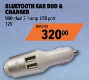Midas Bluetooth Ear Bud & Charger BHF01M