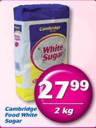 Cambridge Food White Sugar-2Kg