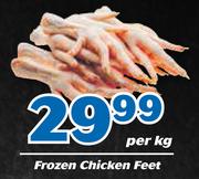 Frozen Chicken Feet-Per Kg