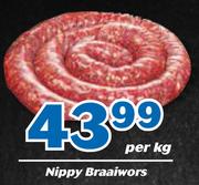 Nippy Braaiwors-Per Kg