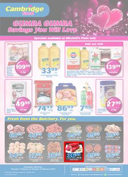 Cambridge Food Mitchell's Plain : February Mid-Month (7 Feb - 19 Feb 2019), page 1