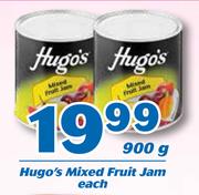 Hugo's Mixed Fruit Jam-900g Each