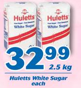 Huletts White Sugar-2.5Kg Each