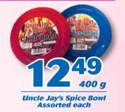Uncle Jay's Spice Bowl-400g Each