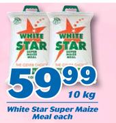 White Star Super Maize Meal-10Kg Each