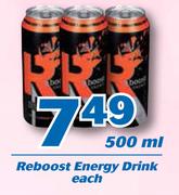 Reboost Energy Drink-500ml Each