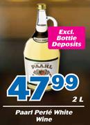 Paarl Perle White Wine-2L