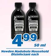 Newden Madubula Household Disinfectant-50ml Each