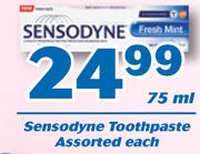 Sensodyne Toothpaste Assorted-75ml Each