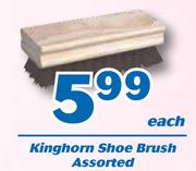 Kinghorn Shoe Brush Assorted-Each