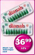 Dinah 1 Toilet Paper-10's Each