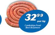 Cambridge Food Best Braaiwors-Per kg