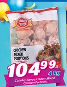 Country Range Frozen Mixed Chicken Portions-4kg