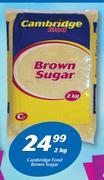 Cambridge Food Brown Sugar-2kg