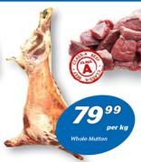 Whole Mutton-Per kg