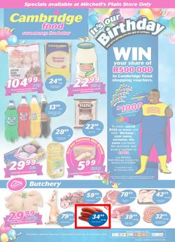 Cambridge Food Mitchells Plain : September Mid Month (6 Sept - 18 Sept 2018), page 1