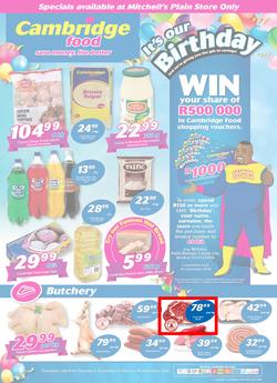 Cambridge Food Mitchells Plain : September Mid Month (6 Sept - 18 Sept 2018), page 1