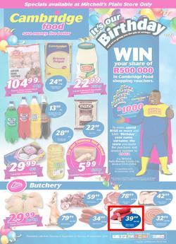 Cambridge Food Mitchells Plain : September Mid Month (6 Sept - 18 Sept 2018), page 1