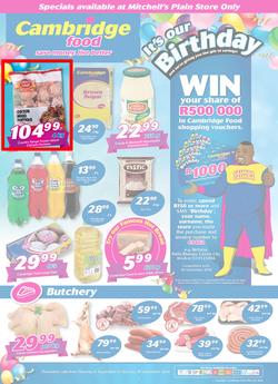 Cambridge Food Mitchells Plain : September Mid Month (6 Sept - 18 Sept 2018), page 1