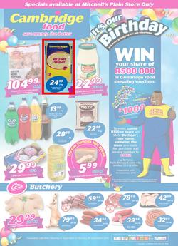 Cambridge Food Mitchells Plain : September Mid Month (6 Sept - 18 Sept 2018), page 1