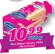 Blue Ribbon Toaster White Sliced Bread-700g